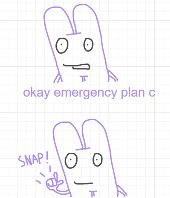 A panel from Ready Oar Knot, episode three of the Board Boards object show by Furretwalk/WalkingFurret.